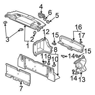 Honda OE - Rear Body & Floor - Interior Trim (GX)