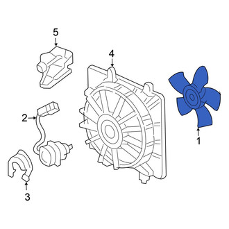 Honda OE - Engine Cooling Fan Blade