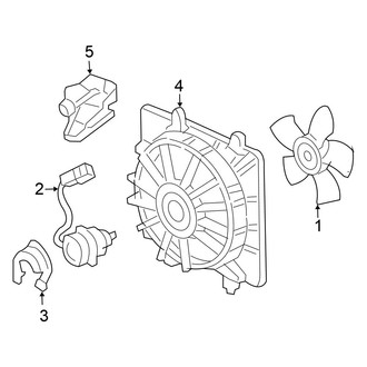 Honda OE - Cooling Fan (Hatchback)