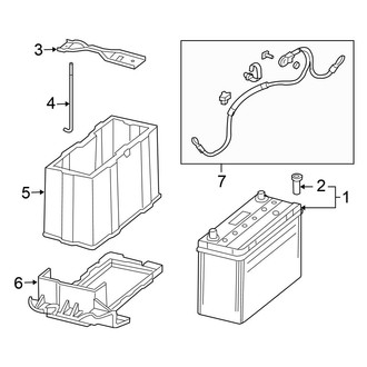 Honda OE - Electrical - Battery (Hatchback)