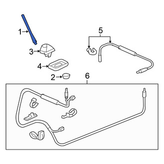 Honda OE - Radio Antenna Mast