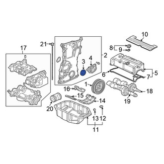 Honda OE - Front Engine Crankshaft Seal
