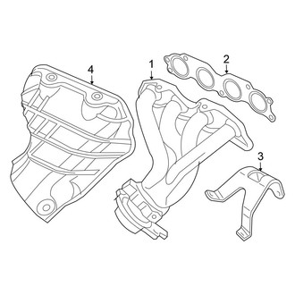 Honda OE - Exhaust System - Manifold (2.0L)
