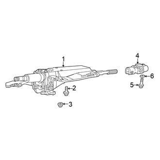 Honda OE - Steering Column Assembly (Hatchback 1.4L / 1.6L / 1.7L / 1.8L / 2.0L)