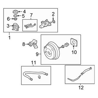 Honda OE - Cowl - Components on Dash Panel (Base / ES / LS / SE Sport / Type R / X Hatchback)