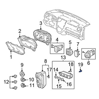 Honda OE - Instrument Panel Light Bulb