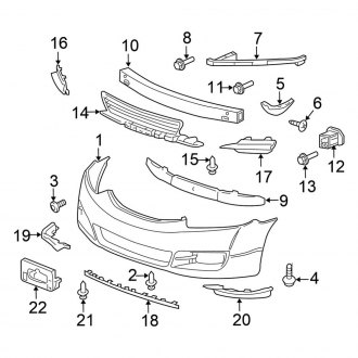 2010 Honda Civic Replacement Bumpers & Components – CARiD.com