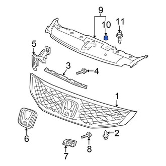 Honda OE - Front Hood Stop Buffer