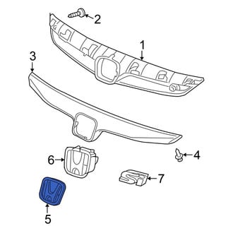 Honda OE - Front Grille Emblem