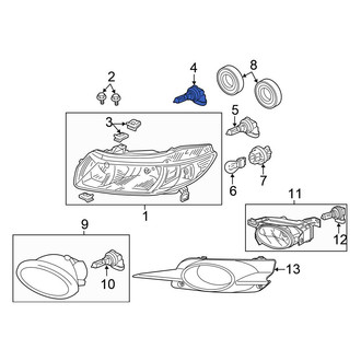 Honda OE - Front Daytime Running Light Bulb