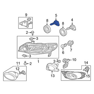 Honda OE - Front Headlight Bulb