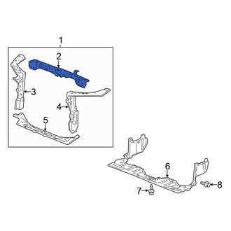 Honda OE - Front Upper Radiator Support Tie Bar