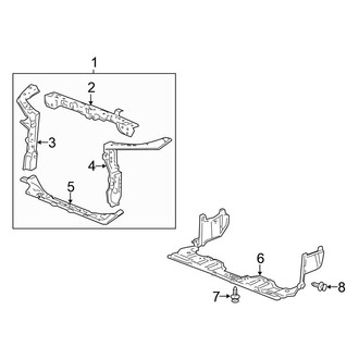 Honda OE - Radiator Support