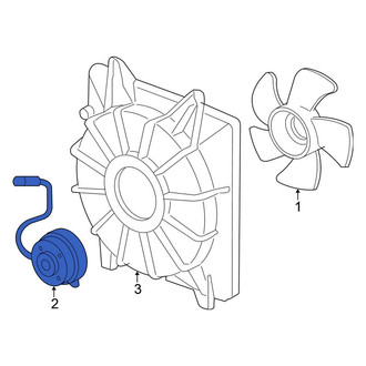 Honda OE - Engine Cooling Fan Motor
