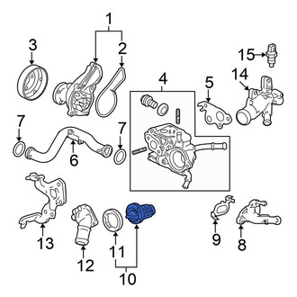 Honda OE - Engine Coolant Thermostat