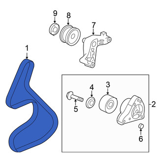 Honda OE - Serpentine Belt