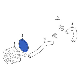 Honda OE - Engine Oil Cooler O-Ring