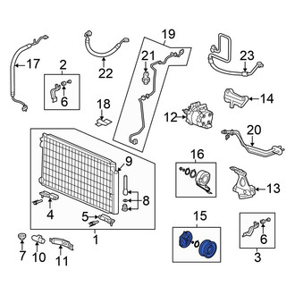 Honda OE - A/C Compressor Clutch Drive
