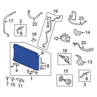 Honda OE - A/C Receiver Drier