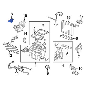 Honda OE - HVAC Blend Door Actuator