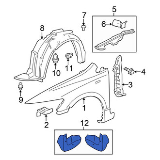 Honda OE - Front Mud Flap Kit
