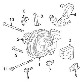 Honda OE - Electrical - Alternator (1.8L)