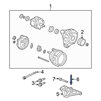 Honda OE - Alternator Stud