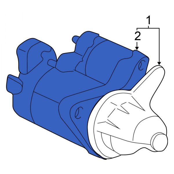 Honda OE 31204PNC003 Starter Solenoid