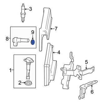 Honda OE - Engine Crankshaft Position Sensor Seal
