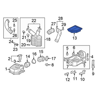 Honda OE - Engine Air Filter