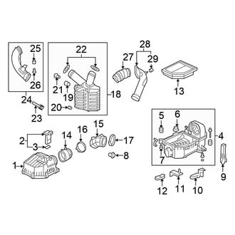 Honda OE - Engine / Transaxle - Air Intake