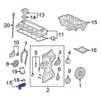 Honda OE - Engine Oil Filter Adapter