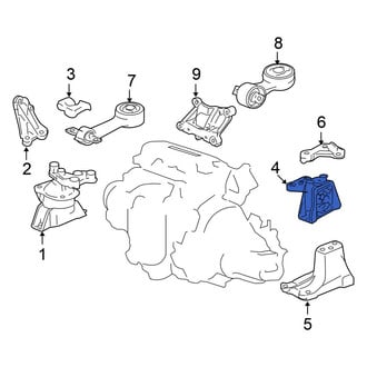 Honda OE - Manual Transmission Mount