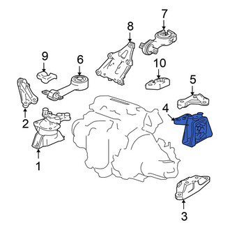 Honda OE - Automatic Transmission Mount