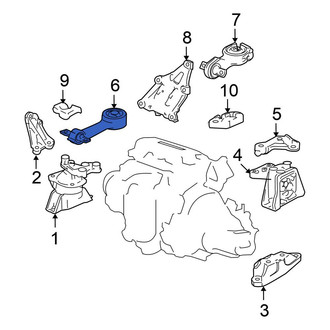 Honda OE - Upper Engine Mount