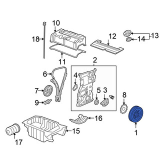 Honda OE - Engine Crankshaft Pulley