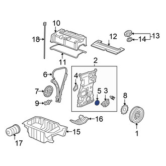 Honda OE - Front Engine Crankshaft Seal