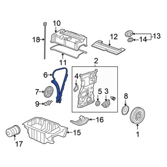 Honda OE - Engine Timing Cover