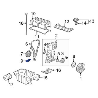 Honda OE - Engine Timing Chain Tensioner