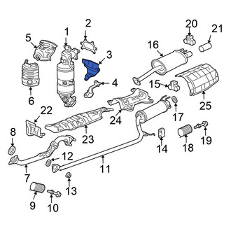 Honda OE - Exhaust Manifold Bracket