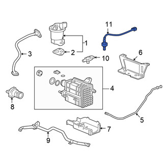Honda OE - Rear Oxygen Sensor