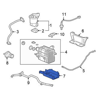 Honda OE - Vapor Canister Bracket
