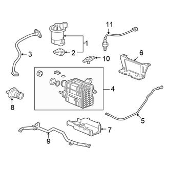 Honda OE - Emission System - Emission Components