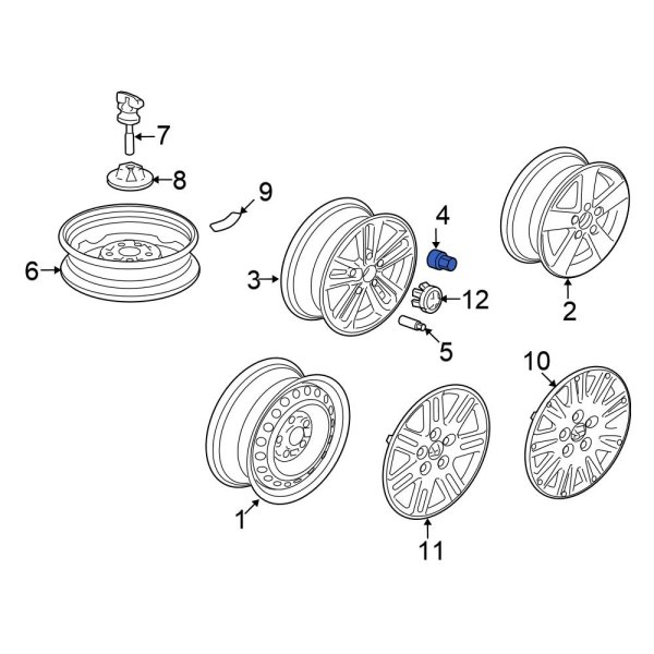 Wheel Lug Nut