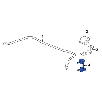 Honda OE - Front Left Suspension Stabilizer Bar Link