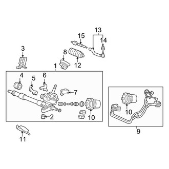 Honda OE - Steering Gear & Linkage (Electric)