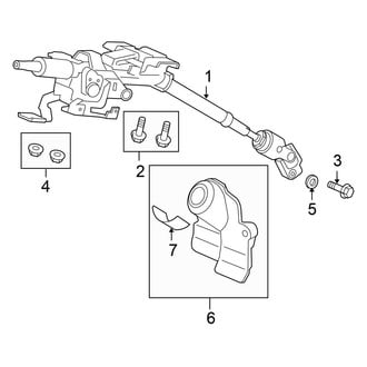 Honda OE - Steering Column Assembly (1.4L / 1.8L / 2.0L)