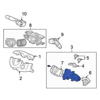 Honda OE - Steering Column Lock