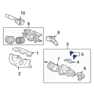 Honda OE - Steering Column Lock Bolt