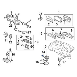Honda OE - Instrument Panel Light Bulb